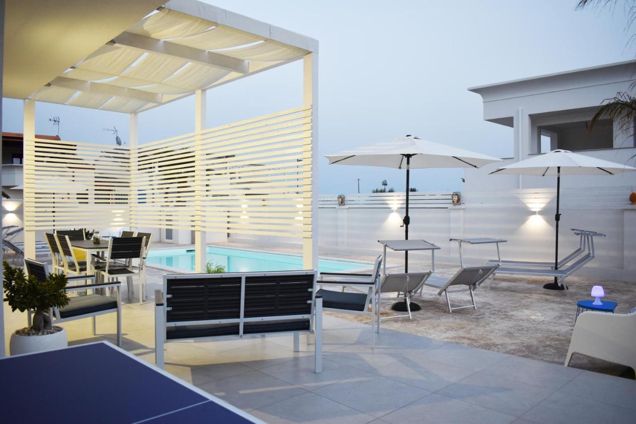 White Wall Luxury Rooms Scala Dei Turchi Realmonte Bagian luar foto